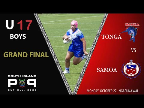 Grand Final Boy’s U17, Tonga vs Samoa (Pacific Elite Pathway Cup 2025)