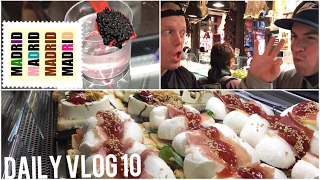 MUNCHIES IN MADRID🇪🇸 Mercado San Miguel Insane Tapas Food🔥 Like Fuck That's Delicious w/ iPhone 7