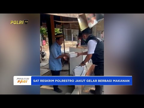 POLRESTRO JAKARTA UTARA GELAR KEGIATAN BERBAGI MAKANAN