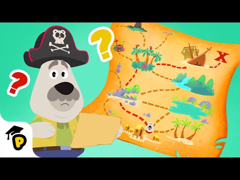 Leo's Treasure Hunt! | Learn to Read a Map | Kids learning video | Dr. Panda TotoTime