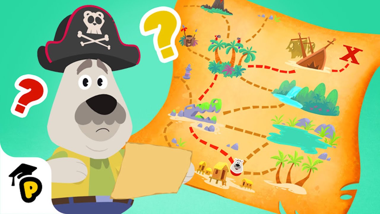 Leo's Treasure Hunt! | Learn to Read a Map | Kids learning video | Dr. Panda TotoTime