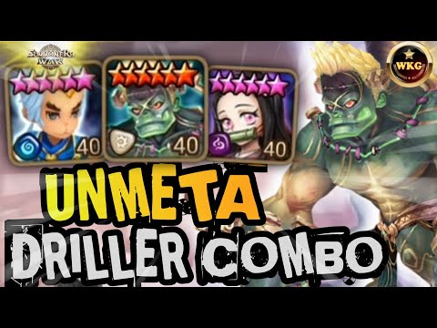 DRILLER COMBO BY G3 PLAYER IN RTA SUMMONERS WAR