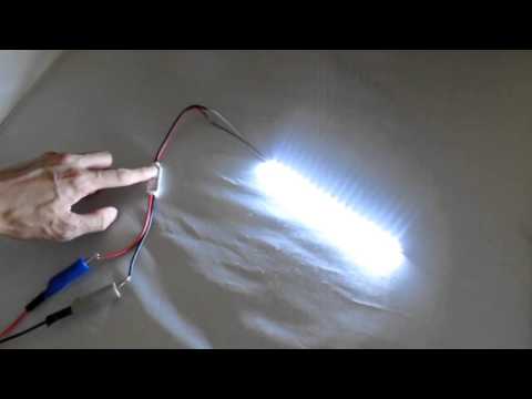 12V Wired Universal LED Flashing/Strobe Controller Module Demonstration