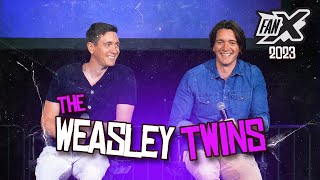 The Weasley Twins | OFFICIAL Full Panel 2023 #fanx #harrypotter #weasleytwins