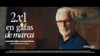 Opticalia 2x1 en gafas de marca (spot 10") anuncio