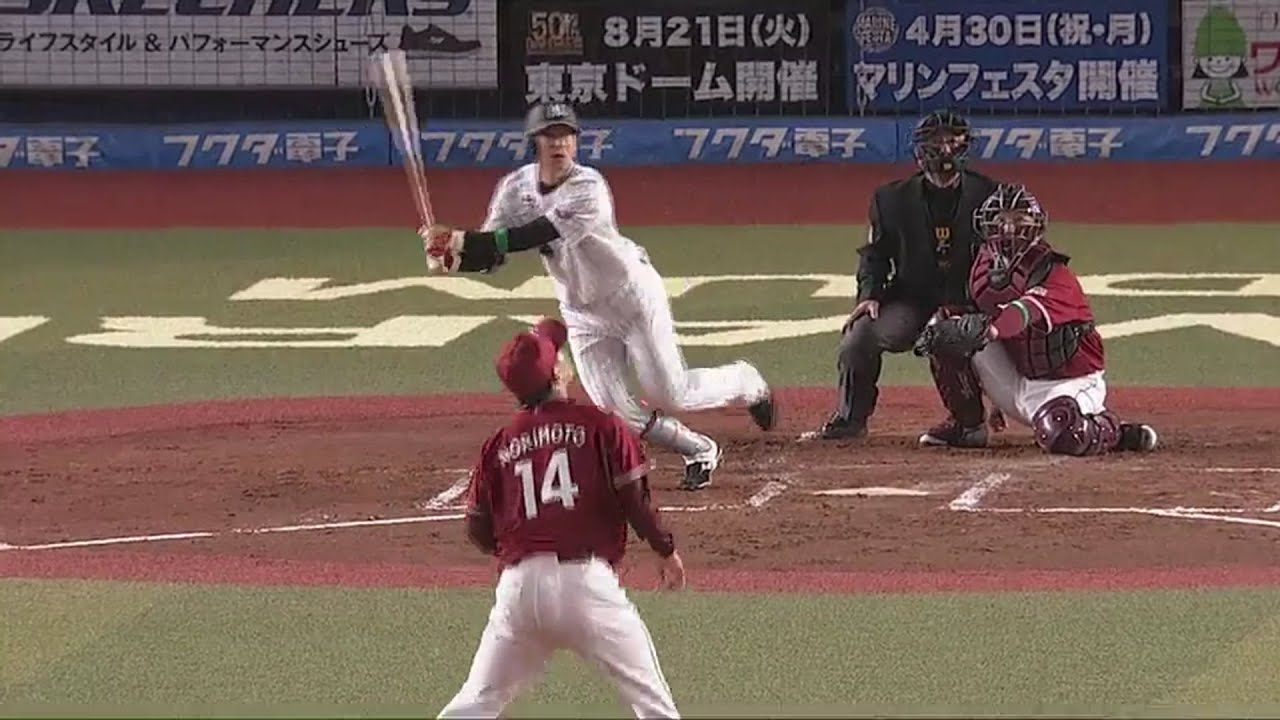 千葉ロッテ新人藤岡裕大選手が鮮烈デビュー、開幕戦で2連続長打「振り負けないように」