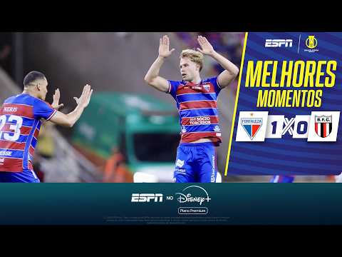 Gols e melhores lances de Fortaleza x Botafogo-SP
