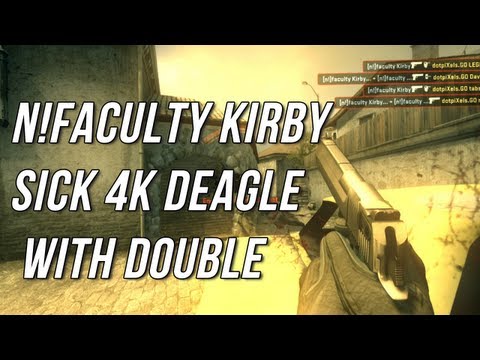CS:GO - KIRBY SICK 4 DEAGLE KILLS WITH DOUBLE @ EPS WINTER 2012