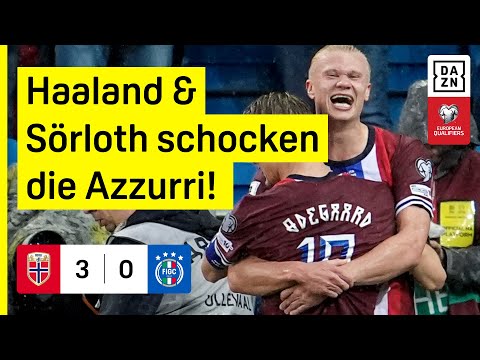 Norwegen - Italien | European Qualifiers | DAZN Highlights