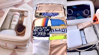 Travel Bag Packing Organizing TikTok Compilation