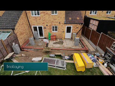 Home Extension 2021 - Entire Build Time Lapse