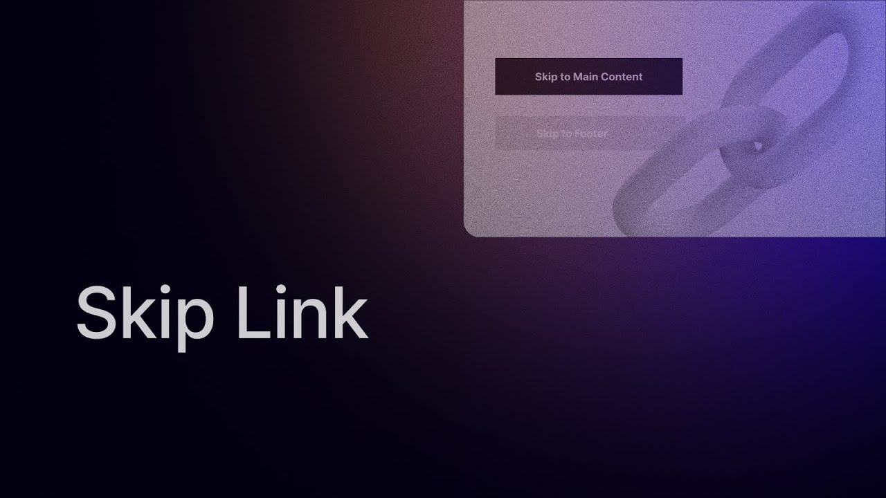 Skip Link for Breakdance Builder