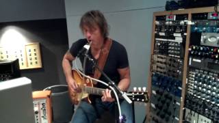 Richie Sambora in the studio with Heaven & Earth