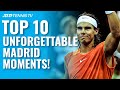 Top 10 Unforgettable Moments From the Madrid Open!