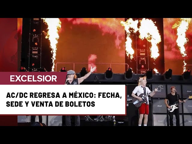 AC/DC anuncia concierto en México: fecha y cuándo comprar boletos