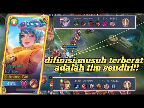 DIFINISI MUSUH TERBERAT MOBILE LEGEND ADALAH TIM SENDIRI |MLBB
