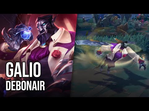 Debonair Galio Skin | League of Legends