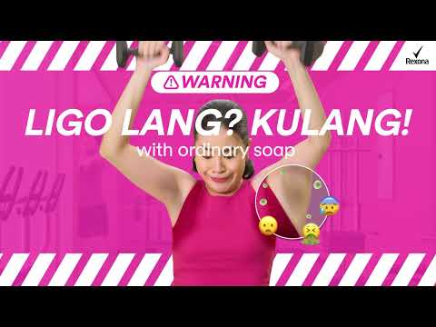 Use Rexona everyday para hataw sa gym!