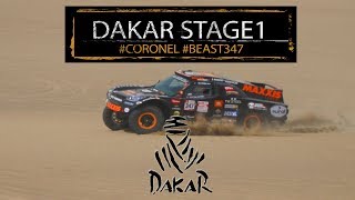 Dakar 2018 stage 1, difficult start for Tim and Tom Coronel in the Beast