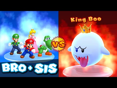 2-Player Mario Party 10 - HAUNTED TRAIL!! *Mario Party Mode!* [King Boo Boss Fight]