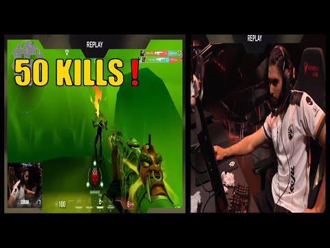 Liquid ScreaM 50 kills POV HIGHLIGHTS vs OpTic - Valorant Champions