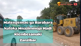 Metengenezo ya Barabara kutoka Mnazimmoja Hadi Kiembesamaki Zanzibar July 2023 @discoverzanzibar.