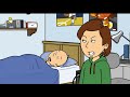 Caillou Fakes Sick