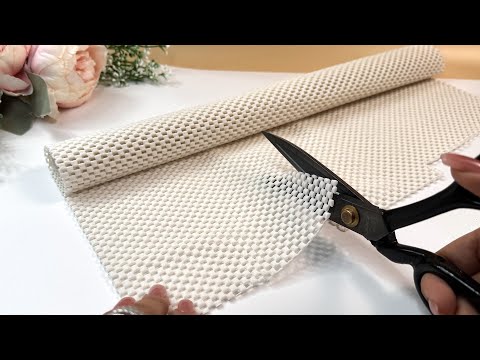 How Beautiful! 😍  Incredible IDEA for the Home from a bath Mat! The Best of Waste