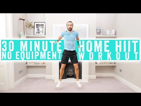 30 Minute No Equipment Home HIIT Workout | The Body Coach TV