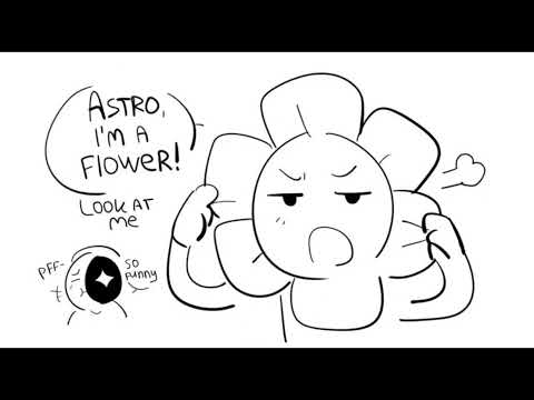 Moonflower pt 2: dandy and astro drawing comic dub 