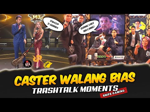CASTERS "WALANG KA BIAS-BIAS/TRASHTALK" MOMENTS