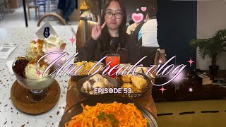 how I spent my mid trimester break °❀⋆.