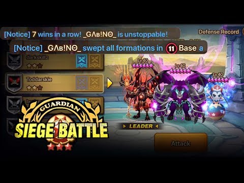 SOLOing a Guardian 3 Base in this Top Tier Siege Battle - Summoners War