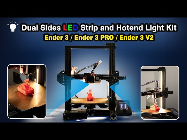 Vídeo relacionado con 2 unidades 3D Printer LED Strip Light Lighting,Kit de lámparas LED para impresora 3D, accesorios de impresora 3D, kits creativos de lámpara LED, accesorios para impresora 3D para modelos creativos de