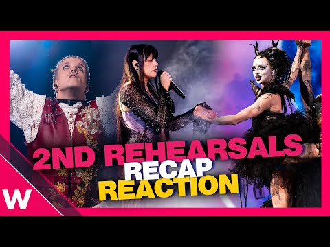 Eurovision 2024 Semi Final 1 Second Rehearsals Recap | REACTION
