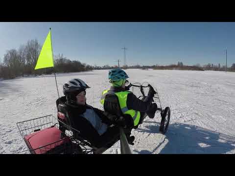 Driften lernen mit dem Vierrad ZOX 4 Cargo auf Schnee und Eis