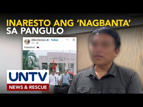 Vlogger na nag-post ng larawan ni PBBM na may caption na "headshot," inaresto ng NBI