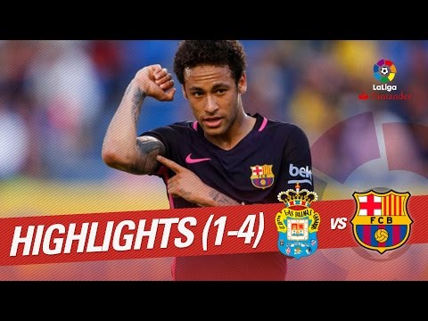 Resumen de UD Las Palmas vs FC Barcelona (1-4)