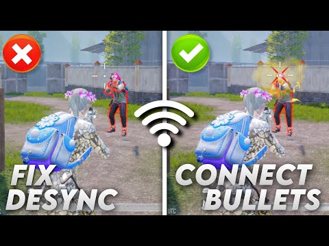 Fix Bullet Registration & Desync in BGMI / PUBGM | Connect More Bullets
