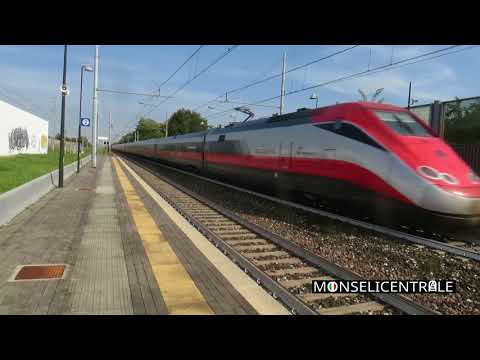 ETR500 Frecciarossa Venezia - Milano deviato su linea lenta