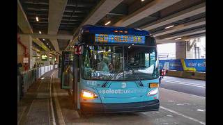 MTA MaBSTOA: 2019 New Flyer XD60 #6187 on the M60 SBS departing LaGuardia Airport Terminal B