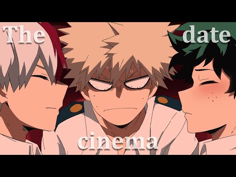 Kinowy chaos ||MHA TODOBAKUDEKU Animacja ||Nieudana randka Bakugo