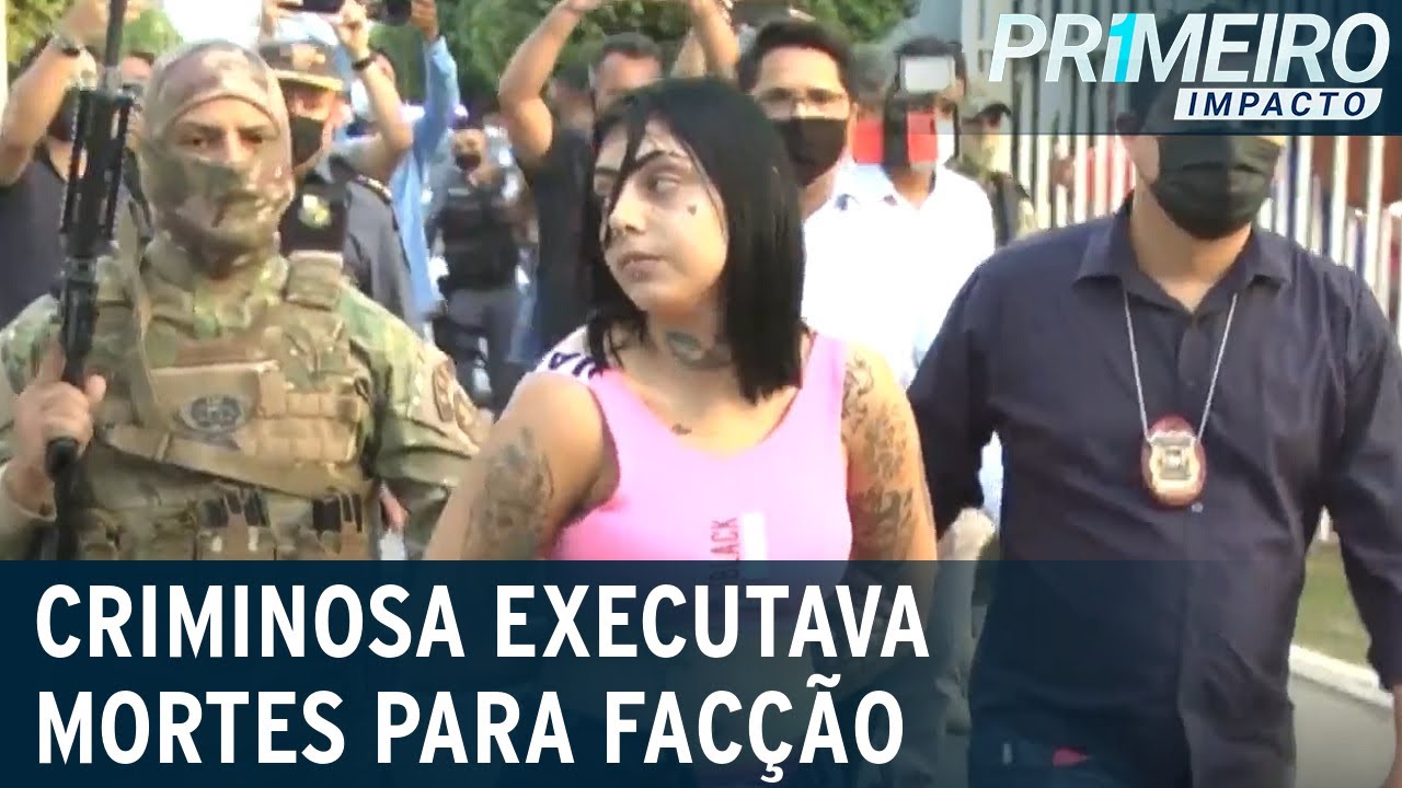 Criminosa “macabra” é presa após comandar mortes para facção | Primeiro Impacto (04/02/22)