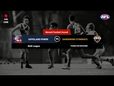 NAB LEAGUE 2019: Round 2 - Gippsland v Dandenong (Full Game)