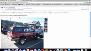 Craigslist Denver Used Cars Online - Toyota Trucks and SUVs Available