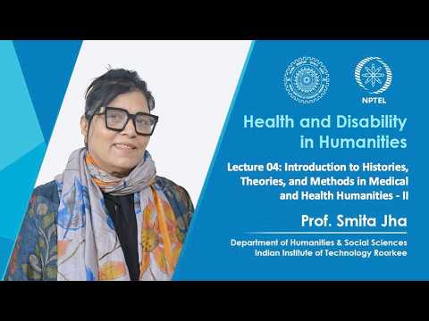Health and Disability in Humanities Promo Video By Prof Smita Jha IITR