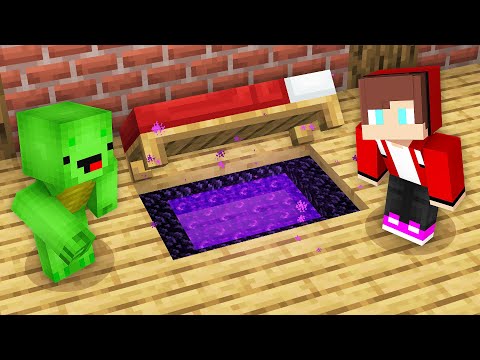 SHOCKING! Mikey and JJ Discover Secret Portal in Minecraft!