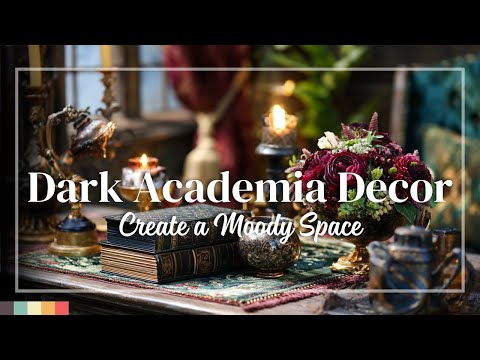Dark Academia Interior Decor Ideas: Create a Moody, Intellectual Space with Timeless Flair