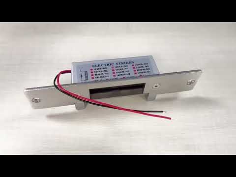 Electromagnetic Electric 12V NO/NC Strike Lock Stainless Steel Fail Security Electric Lock
