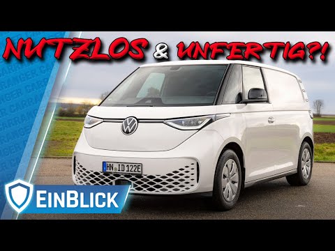 VW ID. Buzz Cargo - ENTTÄUSCHEND, aber liebenswert! Der neue Mini-Bulli